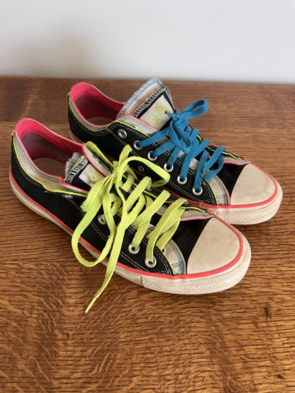 RETRO NEON CONVERSE ALL STAR LOW CUT MEN'S 8